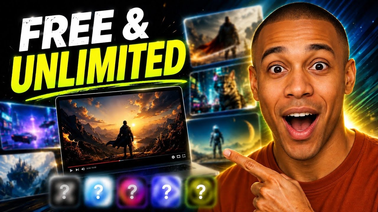 Create Unlimited Al Videos for FREE | No Limits, No Watermark.