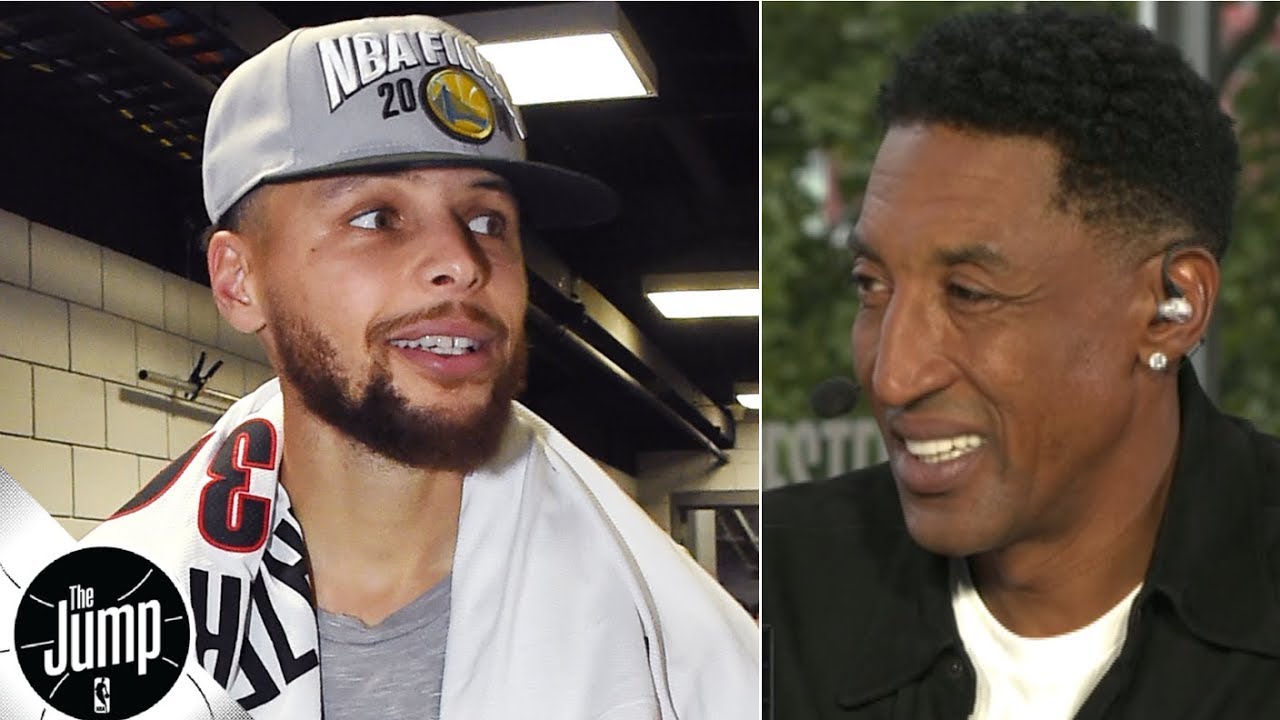 'How do you defend that?'- Scottie Pippen is amazed by Steph Curry during Blazers sweep | The Jump