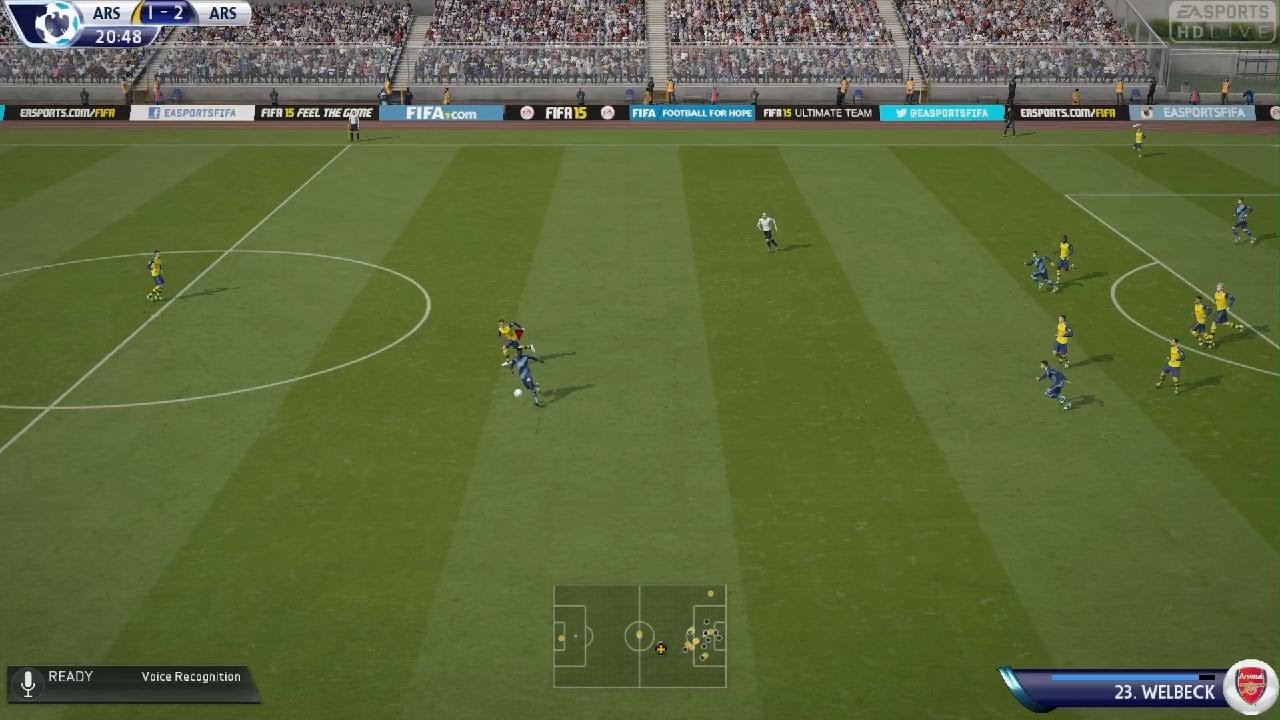 Arsenal Vs Arsenal FIFA15 PS4 Gameplay On PS5