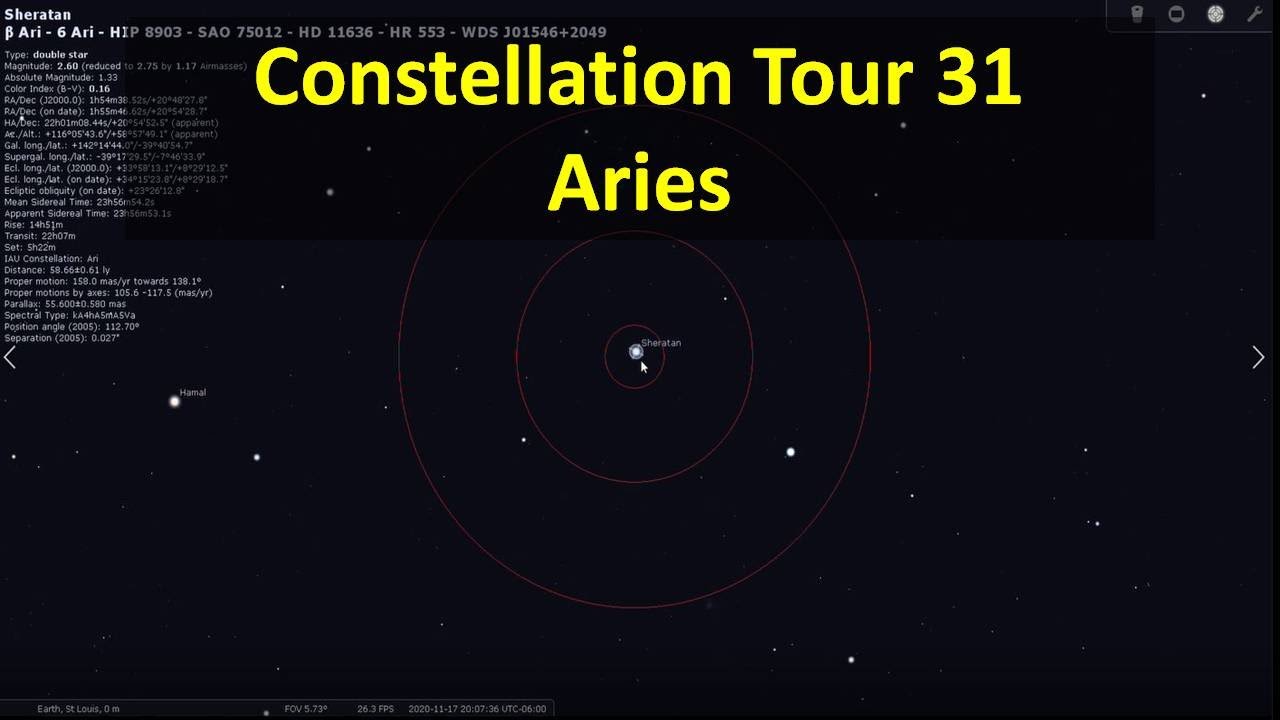 Constellation Tour 31 - Aries