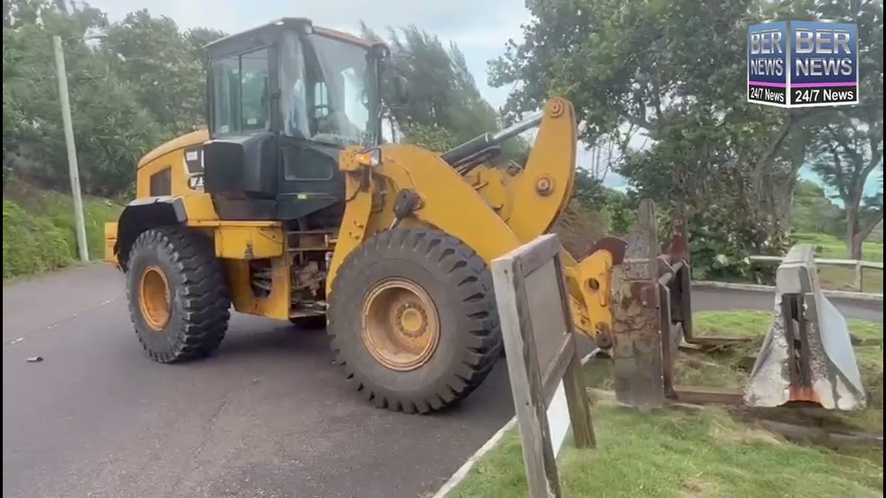Road Closed In Advance of Hurricane Imelda, Oct 1 2025
