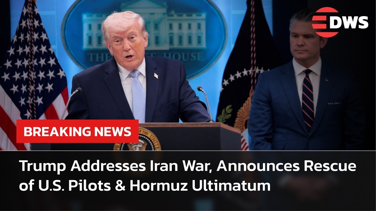 FULL Q&A: Trump Answers Questions on Iran Rescue Mission & Strait of Hormuz Deadline | AC15