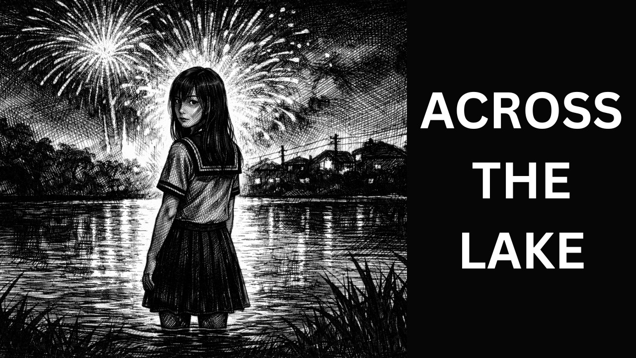 На противоположной стороне воды стояла женщина, похожая на неё.