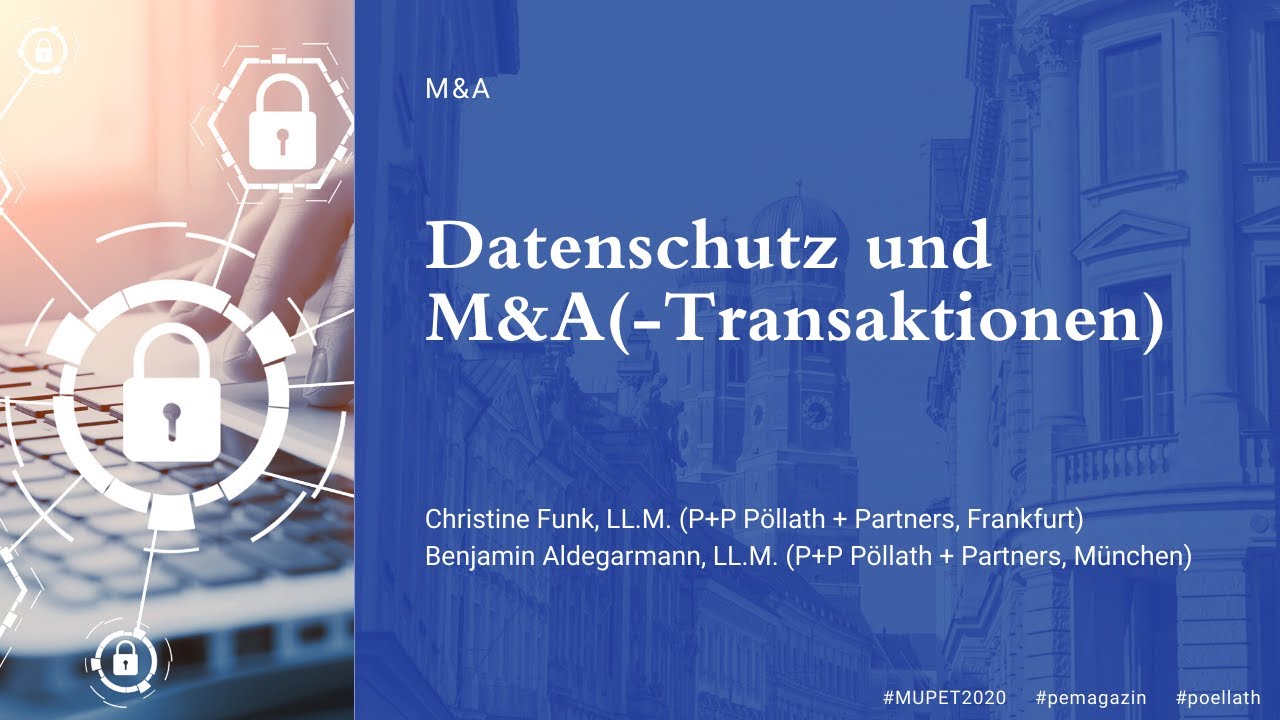 Datenschutz und M&A(-Transaktionen)