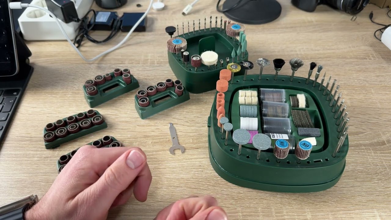 PARKSIDE® Feinbohrschleifer-Zubehörsatz »PDZ 276 A2«, 276-teilig Unboxing und Anleitung