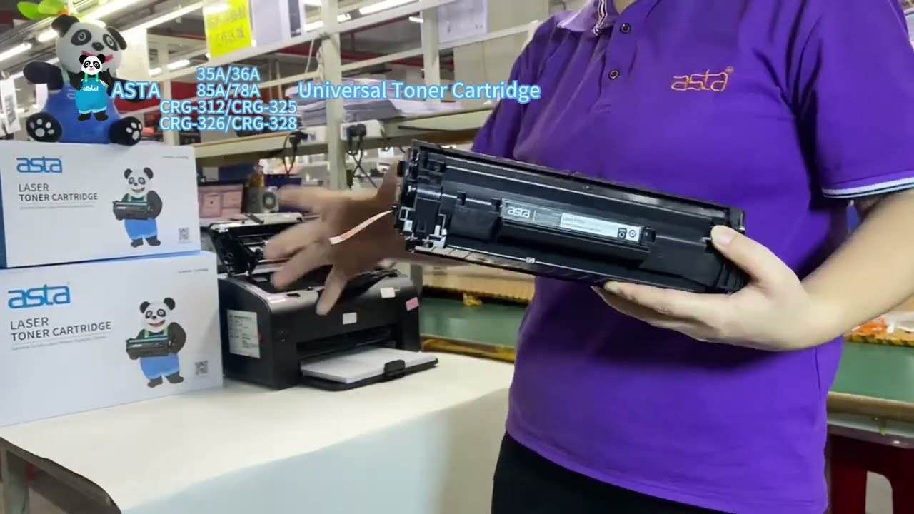 ASTA 35A 36A 85A 78A CRG-312 CRG-325 CRG-326 CRG-328 universal compatible toner cartridge