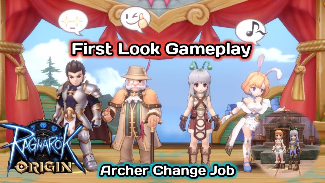 New Ragnarok Origin First Gameplay & Archer Change Job