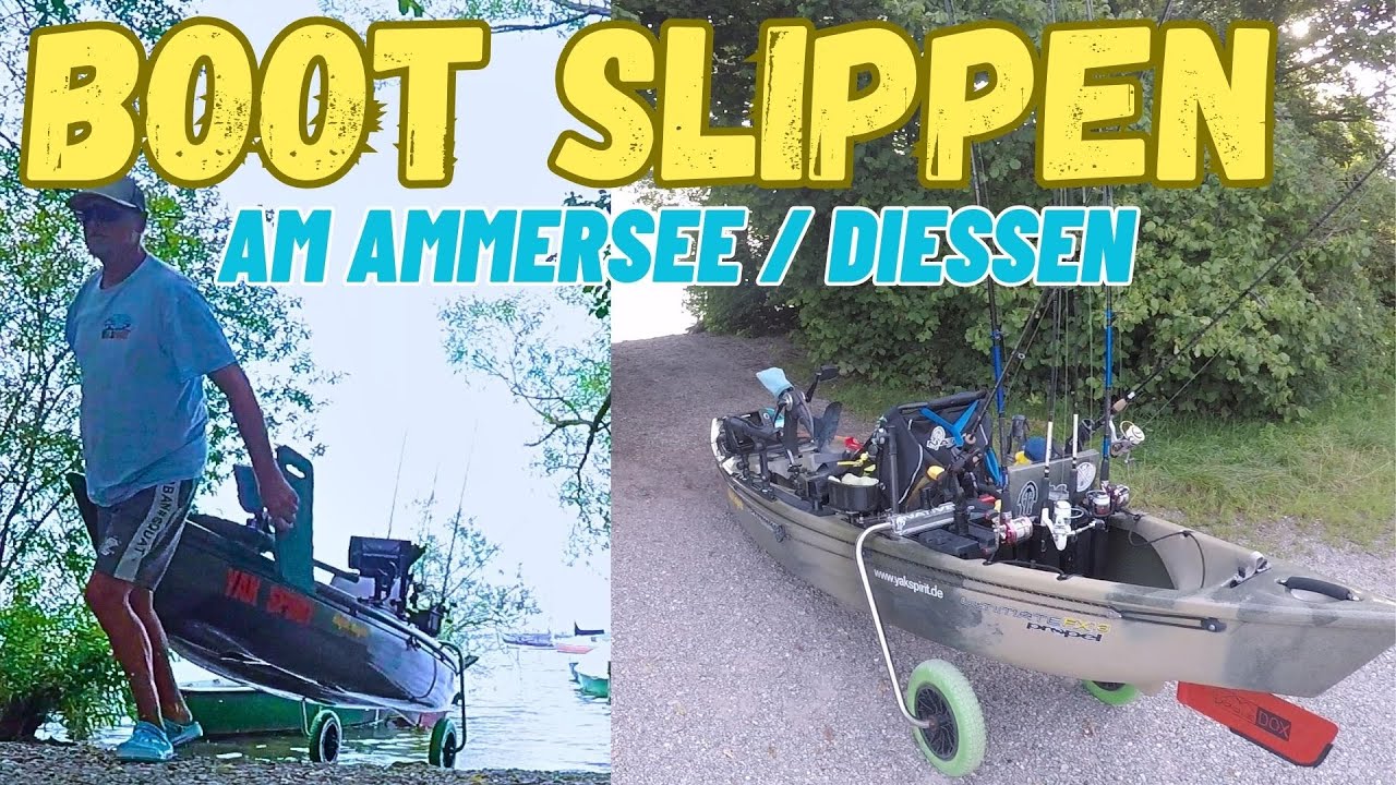 Boot slippen in Dießen am Ammersee (Boot/Kajak) 🛶 🎣