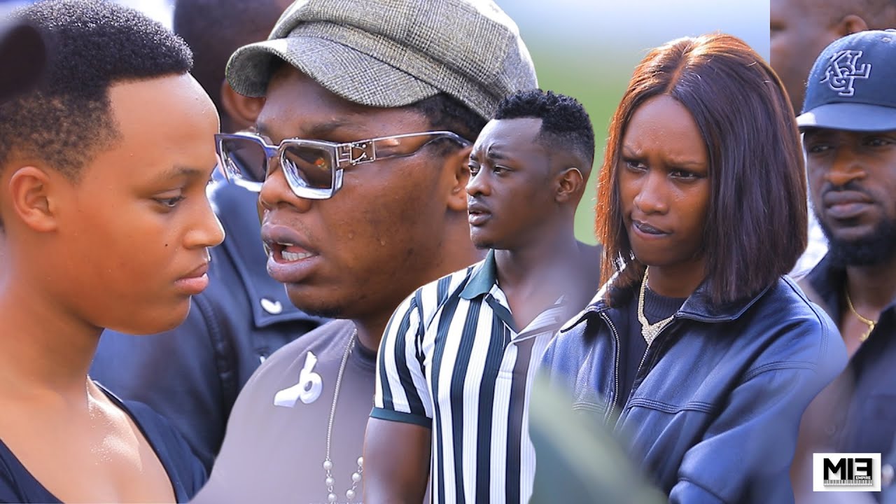 Nsabi , Dorcas, Bwiza na Philpeter 😢 baherekeje Niyo Bosco gushyingura Papa we😢