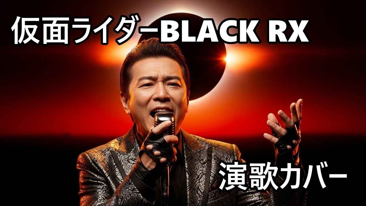 仮面ライダーBLACK RX　演歌カバー　AI