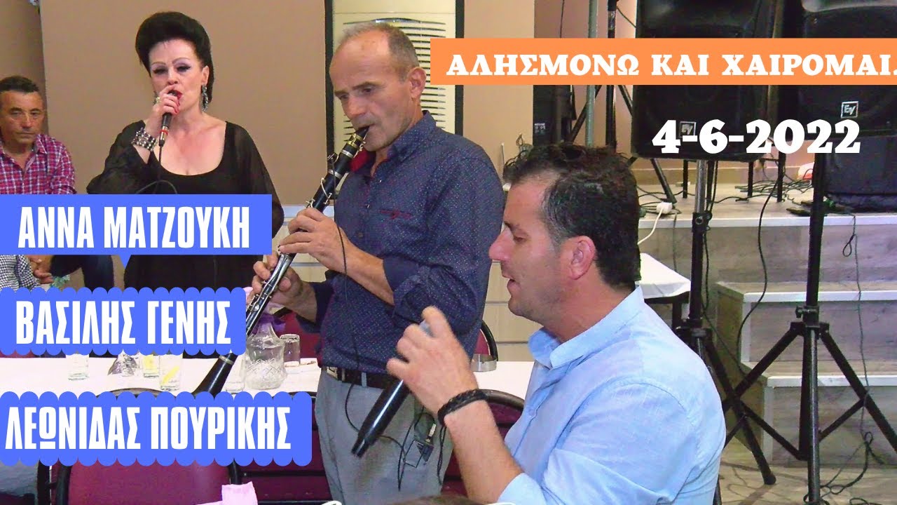 420-ΑΛΛΗΣΜΟΝΩ ΚΑΙ ΧΑΙΡΟΜΑΙ.ΛΕΩΝΙΔΑΣ ΠΟΥΡΙΚΗΣ- ΑΝΝΑ ΜΑΤΖΟΥΚΗ ΒΑΣΙΛΗΣ ΓΕΝΗΣ.ΧΑΛΚΙΑΣ PALACE 4-6-2022.