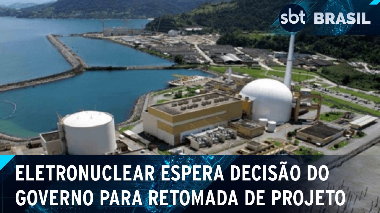 Angra 3: usina nuclear aguarda parecer para retomada das obras | SBT Brasil (12/10/24)