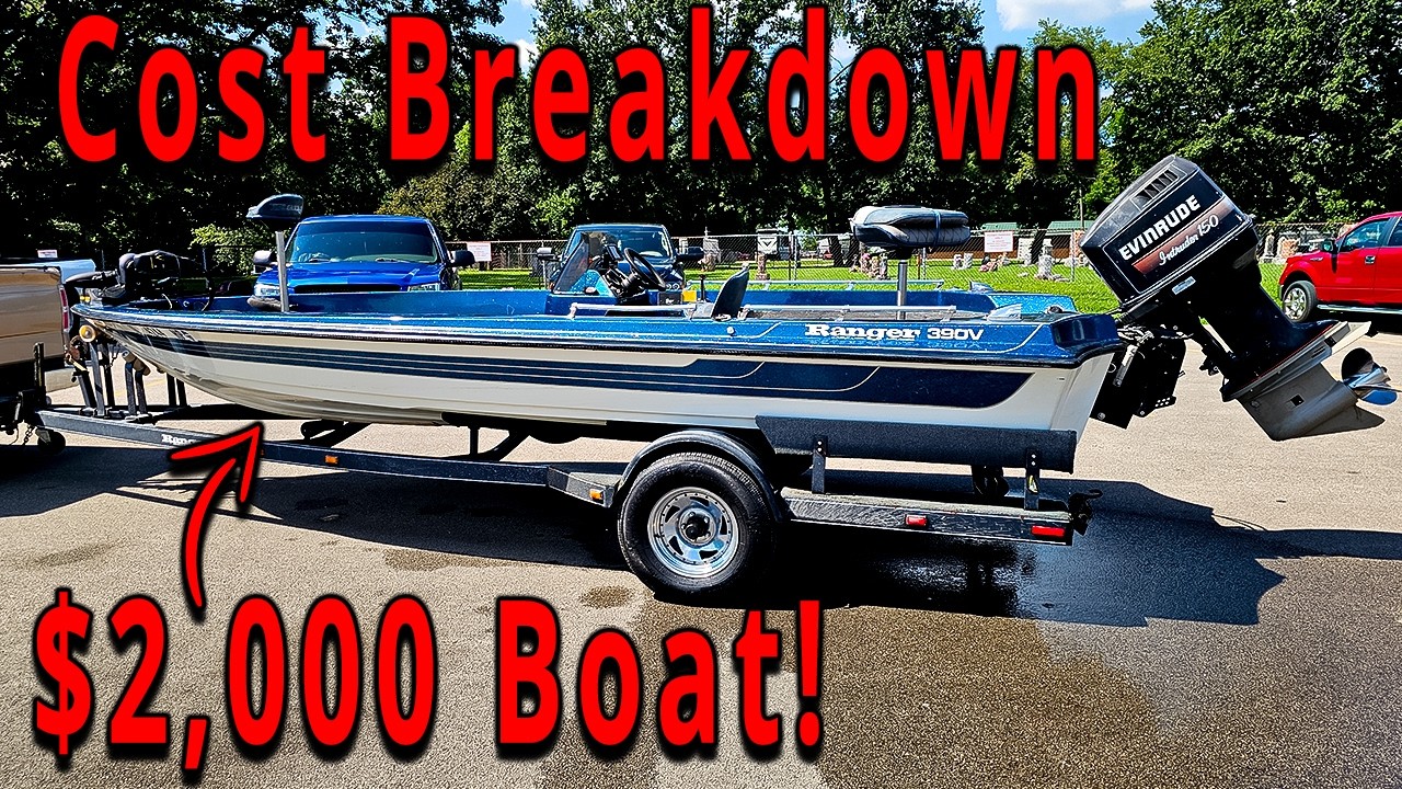 $2,000 Boat ACTUAL COST!