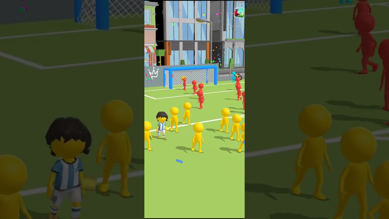 Jogando joguinho de futebol(nome na descrição)