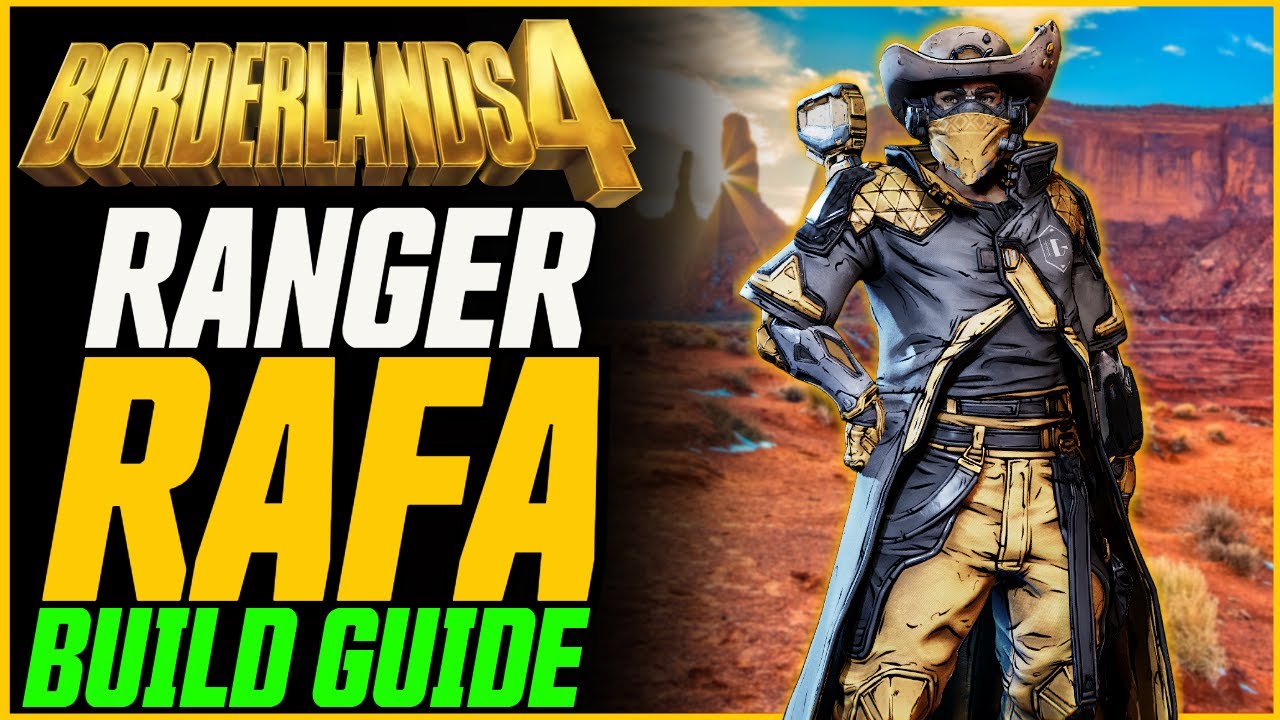 BEST GUN RAFA!? (95% CRIT CHANCE NO KNIFE!) // Borderlands 4 Ranger Rafa Build Guide (UVH5)