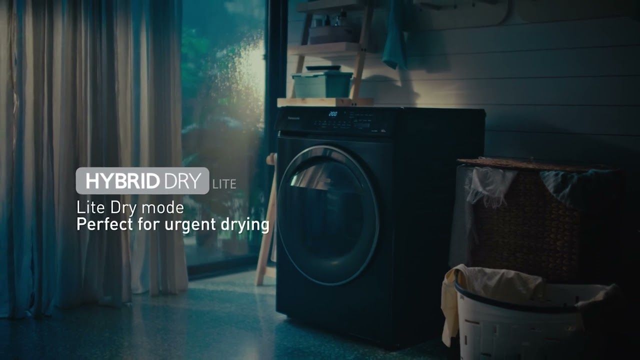 Panasonic CARE+ Edition Washer &ndash; Hybrid Dry Lite
