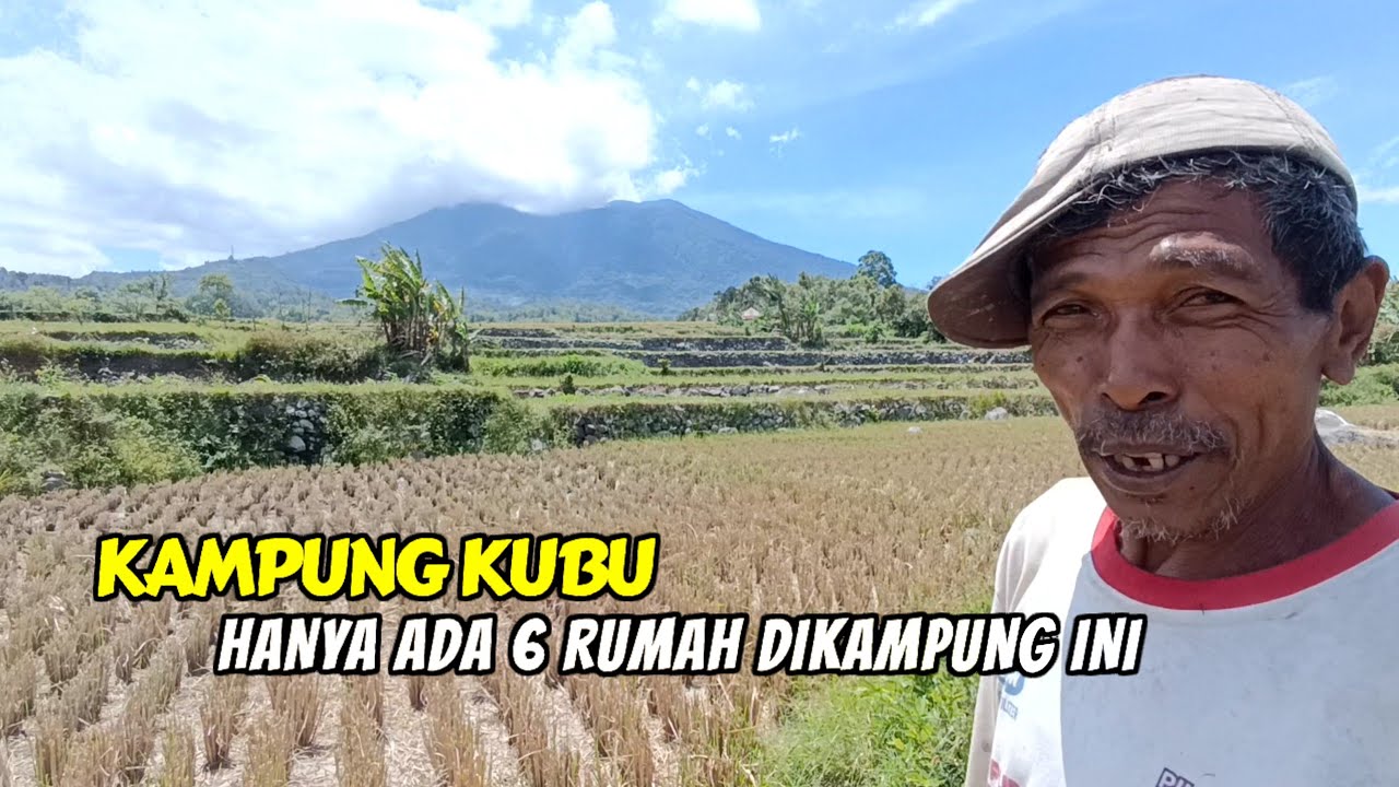 Dikampung Ini Hanya Ada 6 Rumah,Kampuang Kubu Kecamatan Canduang Kabupaten Agam Sumatra Barat