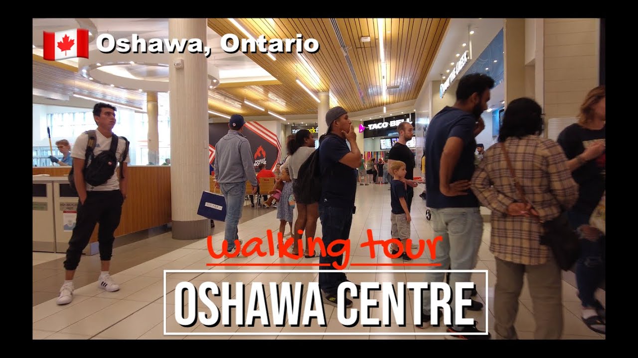 🇨🇦 Walking Tour | OSHAWA CENTRE | Oshawa, Ontario, Canada. [4K]