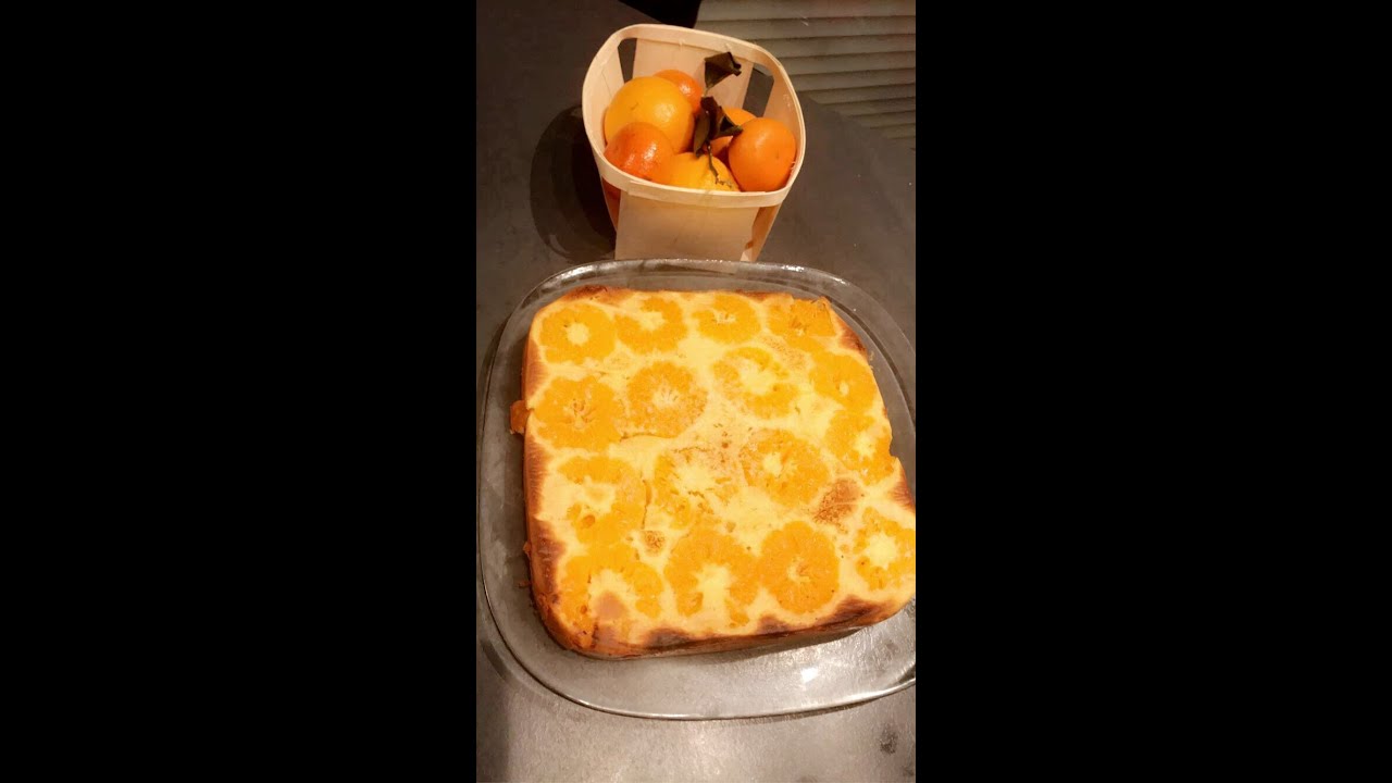 Cake, gâteau à la clémentine
