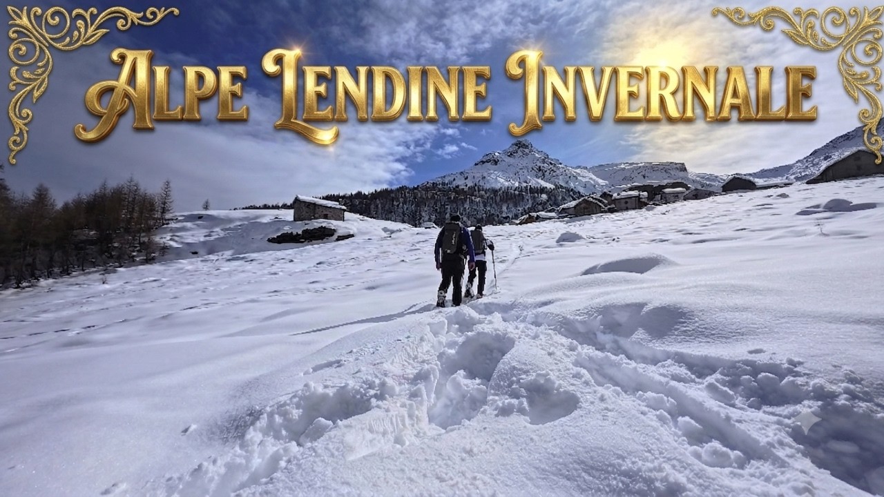 Alpe Lendine invernale 💕da Olmo , San Giacomo Filippo in Valchiavenna#trekking Valtellina#Lombardia