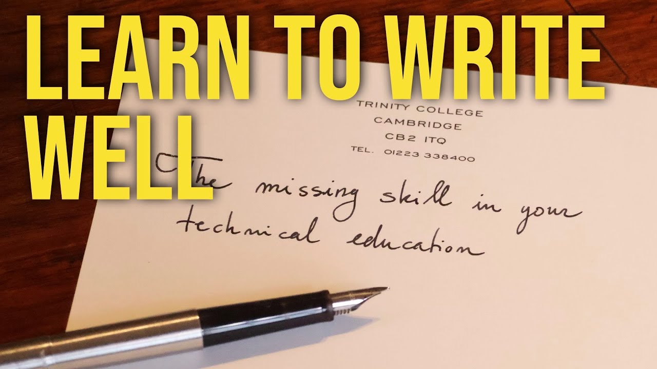 A skill that makes a techie worth more: learn to write well