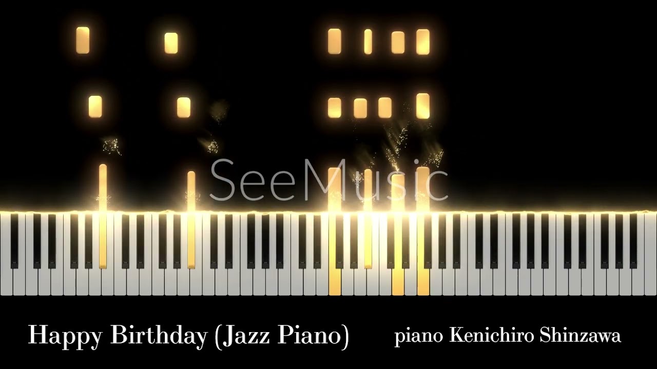 Happy Birthday Jazz Piano Arrangement/ハッピーバースデーをジャズピアノ風に！【ソロピアノ】