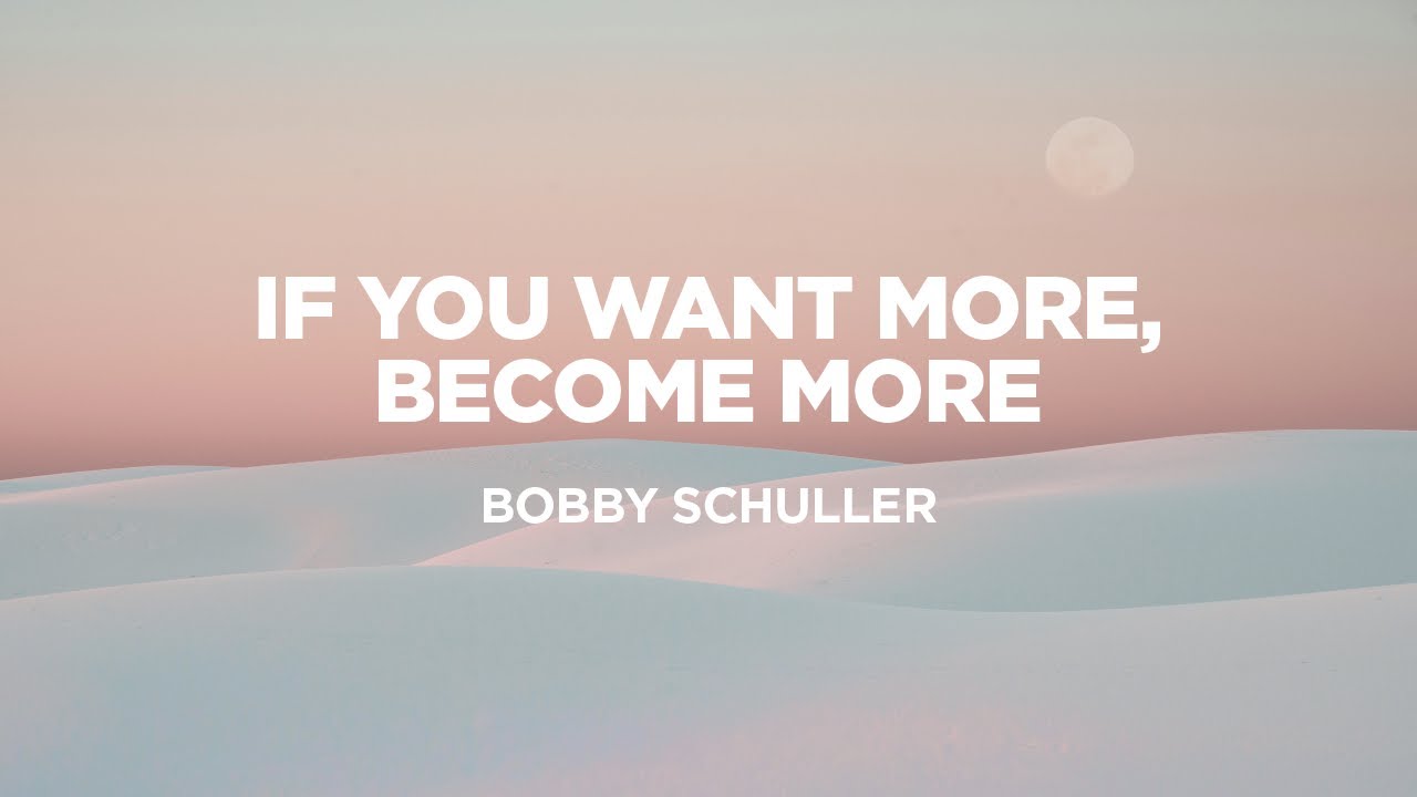 LIVE: If You Want More, Become More (May 5, 2024)