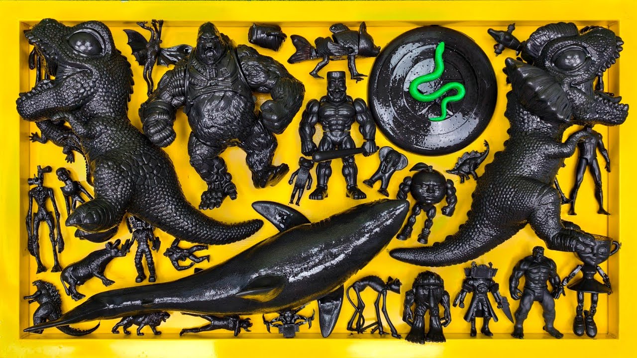 Dinosaurus Jurassic World Dominion: T-rex/Brachiosaurus/Skibidi/Spider-Man/KingKong/Tung Tung Sahur