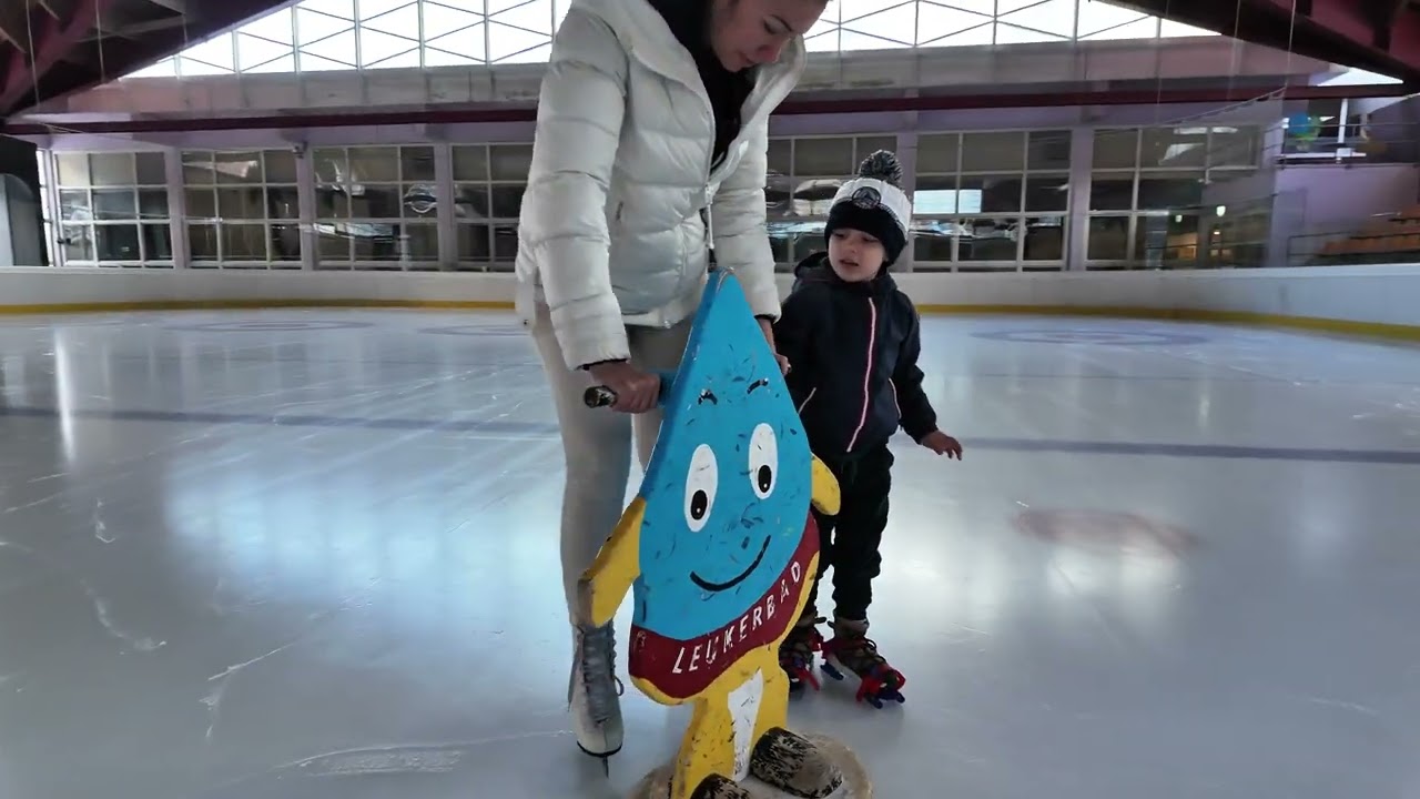 Ice Skating in the Swiss Mountains… This Doesn’t Feel Real 😱⛸️
