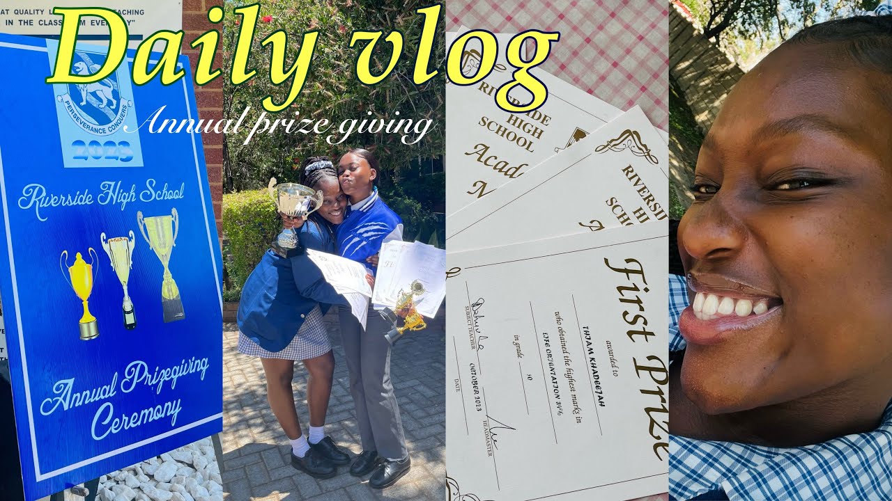 #vlogtober EP4: Prize giving at school…💌||Last vlogtober video!🥺