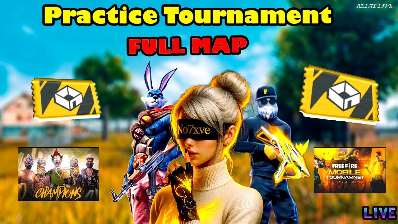 Practice Tournament for you If You Have Your Squad Come And Play Show your energy👌👌 #livestreamer