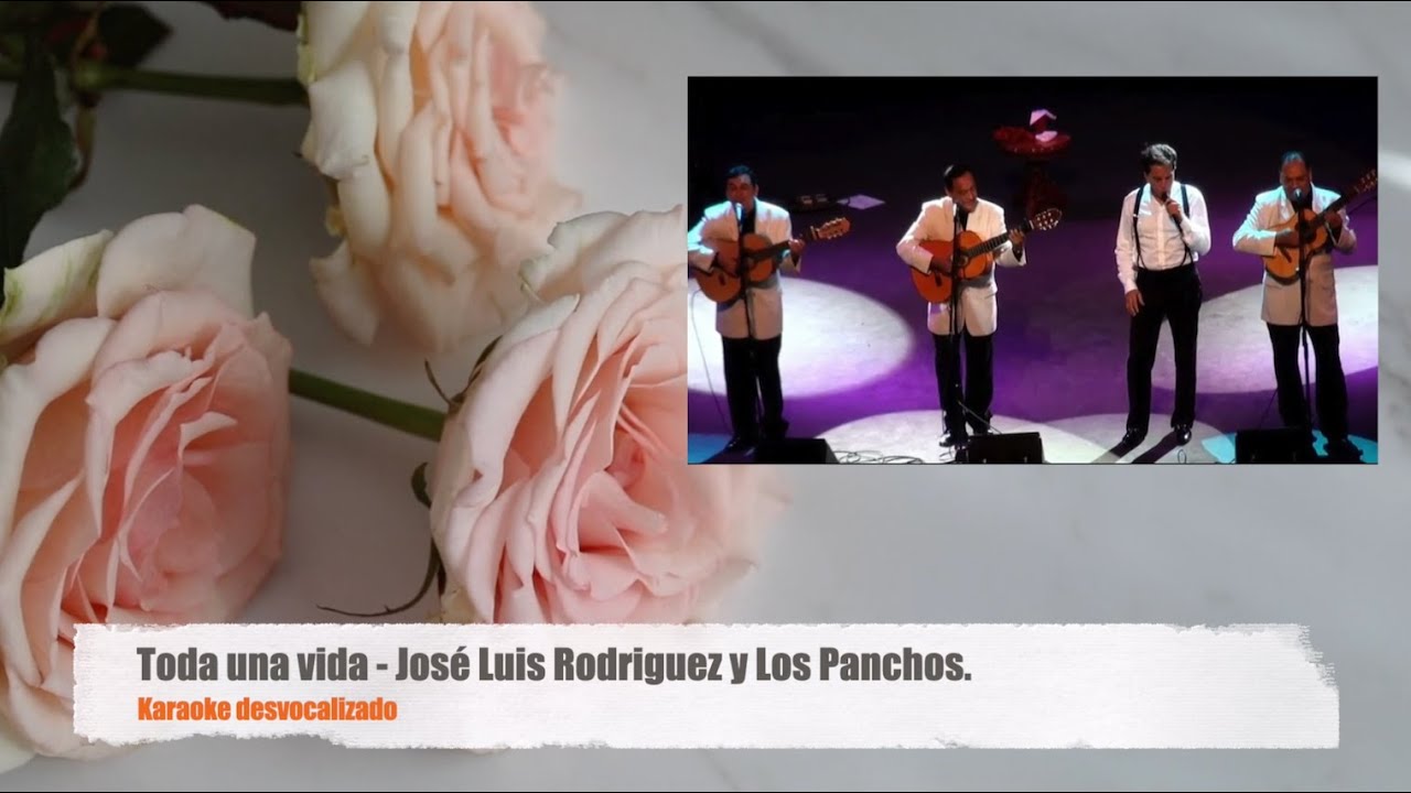 Toda Una Vida - José Luis Rodriguez y Los Panchos (Karaoke desvocalizado)