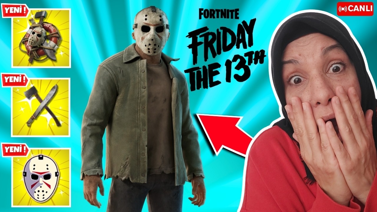 13.Cuma JASON Paketi Fortnite Mağazada | Battle Royale CANLI