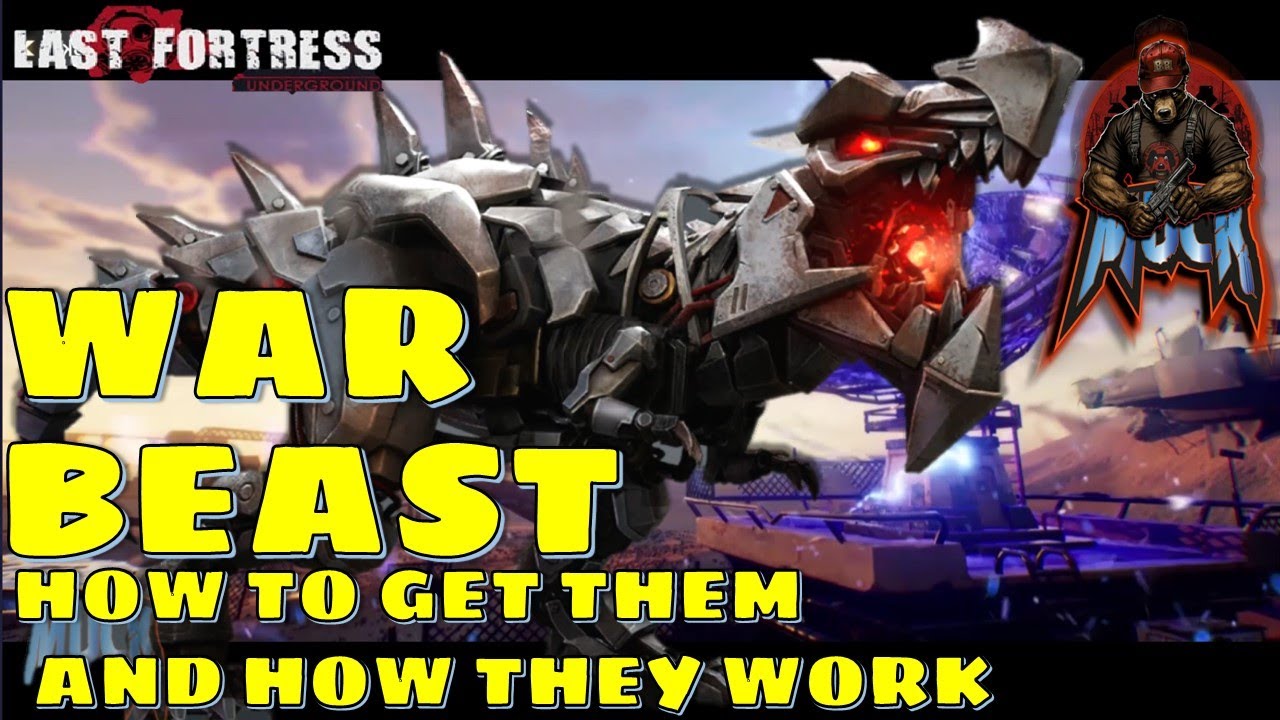Last Fortress: Underground - The War beast - How to get them and how they work