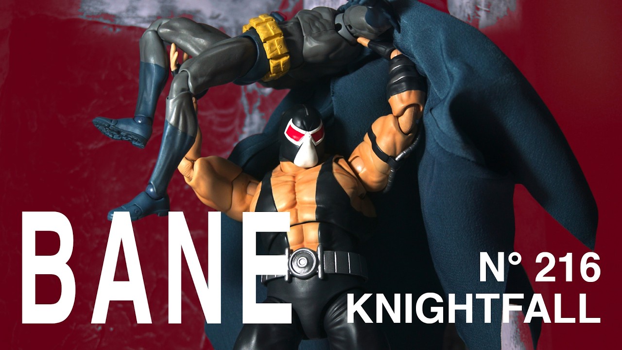 Medicom Mafex BANE KNIGHTFALL Action Figure Review