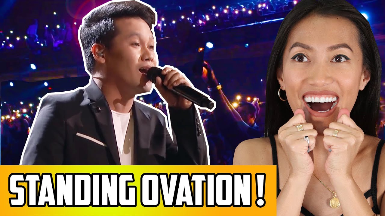 Marcelito Pomoy - Con Te Partirò (Time To Say Goodbye) Reaction | AGT America's Got Talent Champions