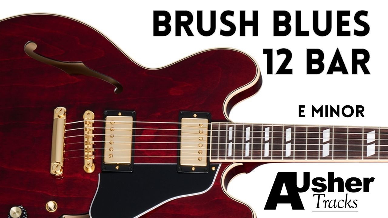 Lazy Brush Blues 12 Bar Guitar Backing Track Jam in E minor | 12 Bar Blues Jam Track