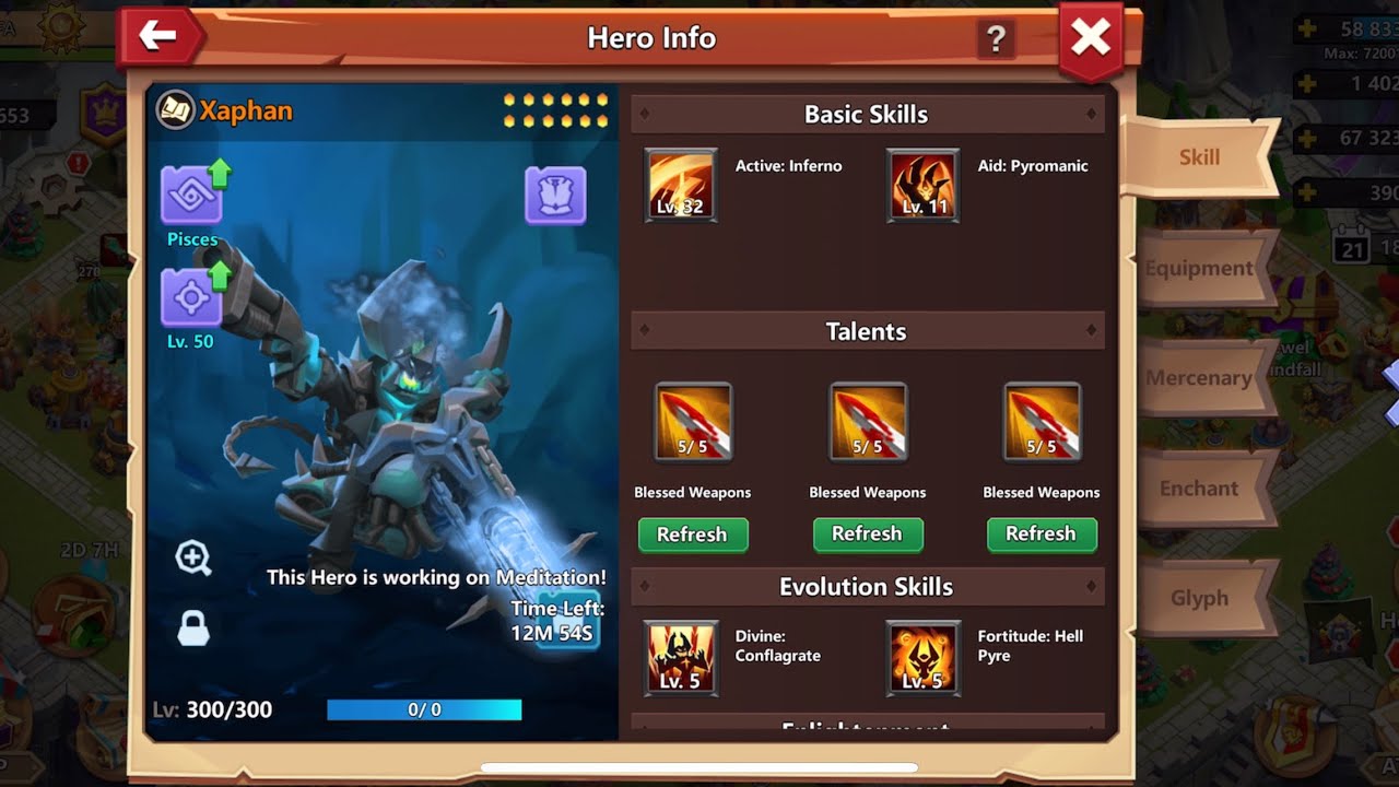 First Level 300 in The World&hellip; Clash Of Lords 2