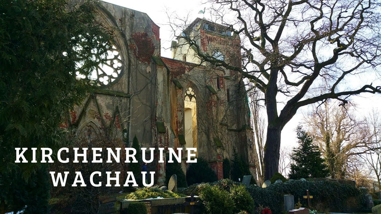 Kirchenruine Wachau  /Markkleeberg / Leipzig 7Sachsen