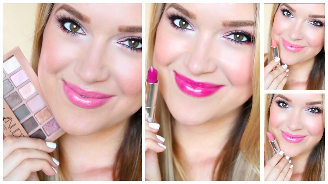 Spring Makeup! Start to Finish Tutorial ♡ 3 Lip Options!!! | MissJenFABULOUS