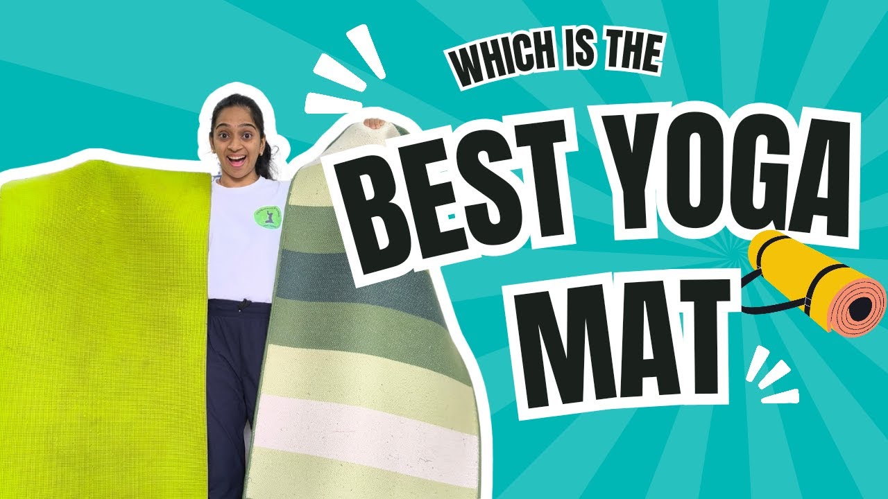 Yoga mats.. Which to buy??।Cotton V/s PVC | #yogamats #safepractice #yogaformoms #YogPrakrutiStudio
