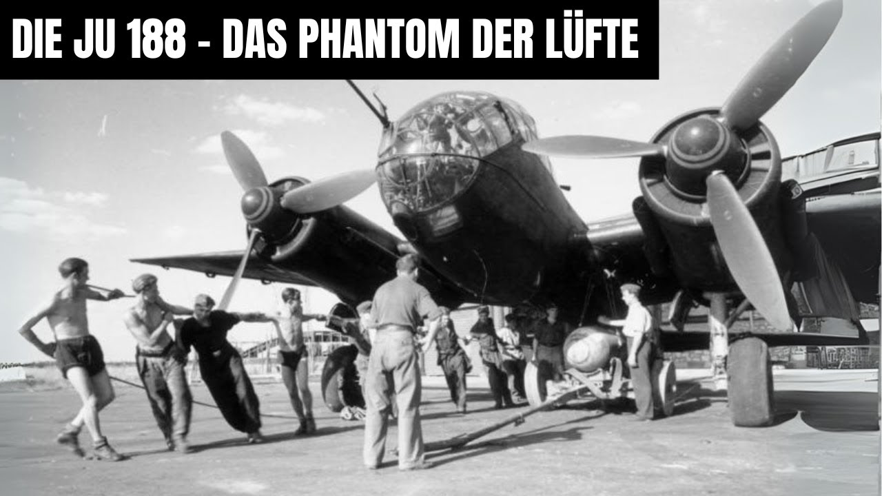 Die Ju 188: Deutschlands geheimer Nachtbomber – schneller, tödlicher, unsichtbarer denn je!