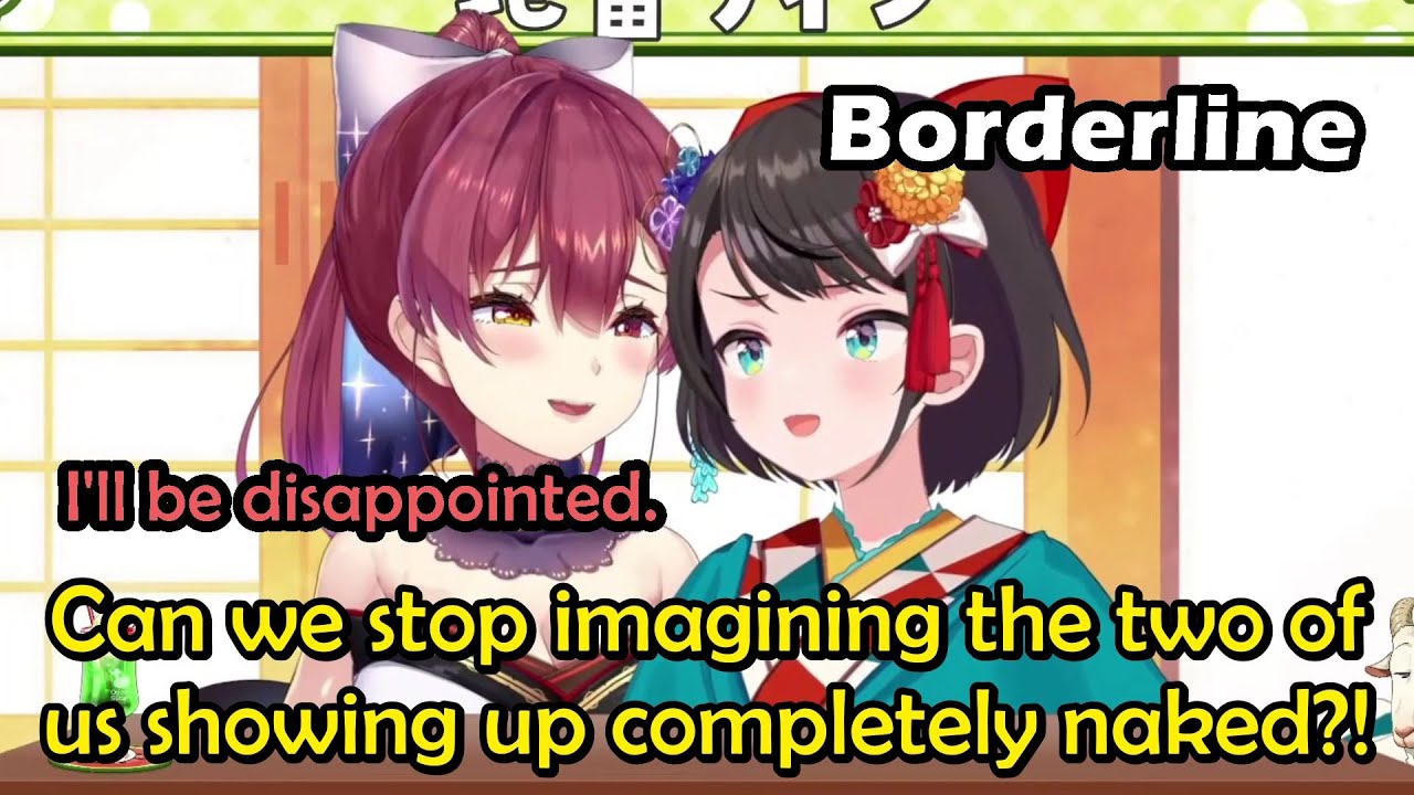 Subaru and Marine Discuss About Their NG Borderline They Become Very Close Friends
