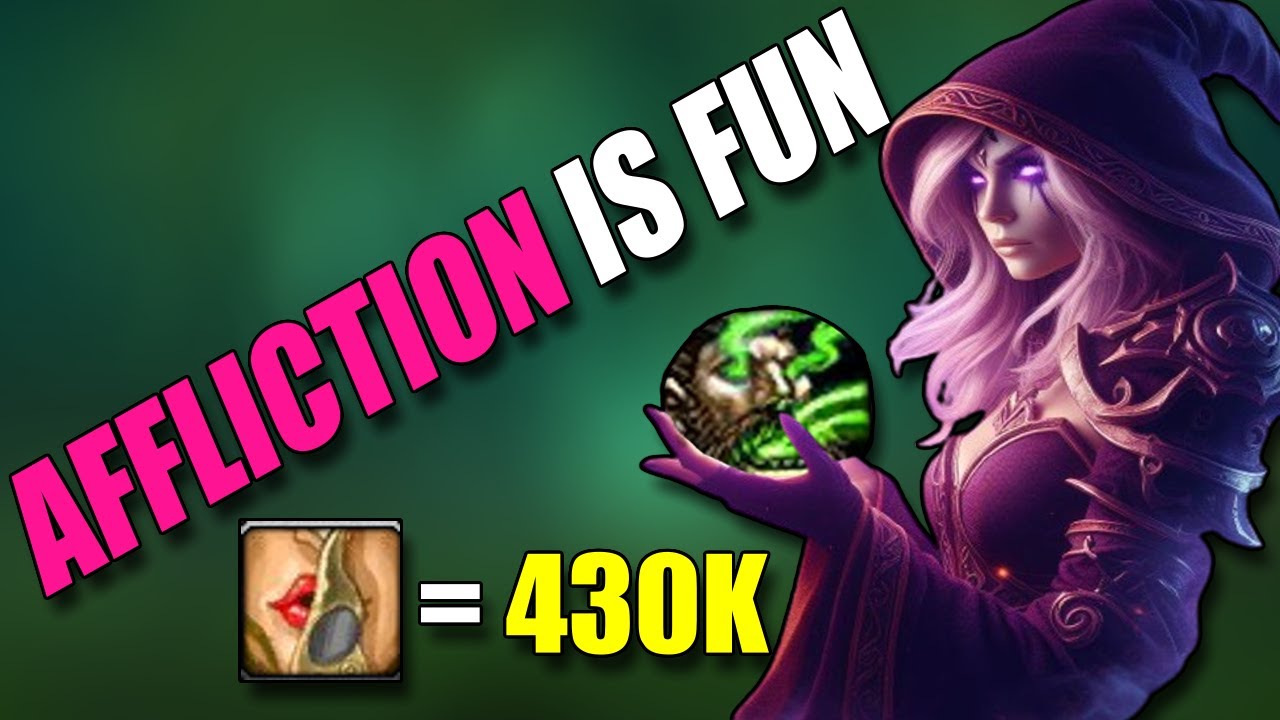 Affliction is broken? 430k UA DISPELLS ARE NUTS - SOLO SHUFFLES BUALOCK PVP