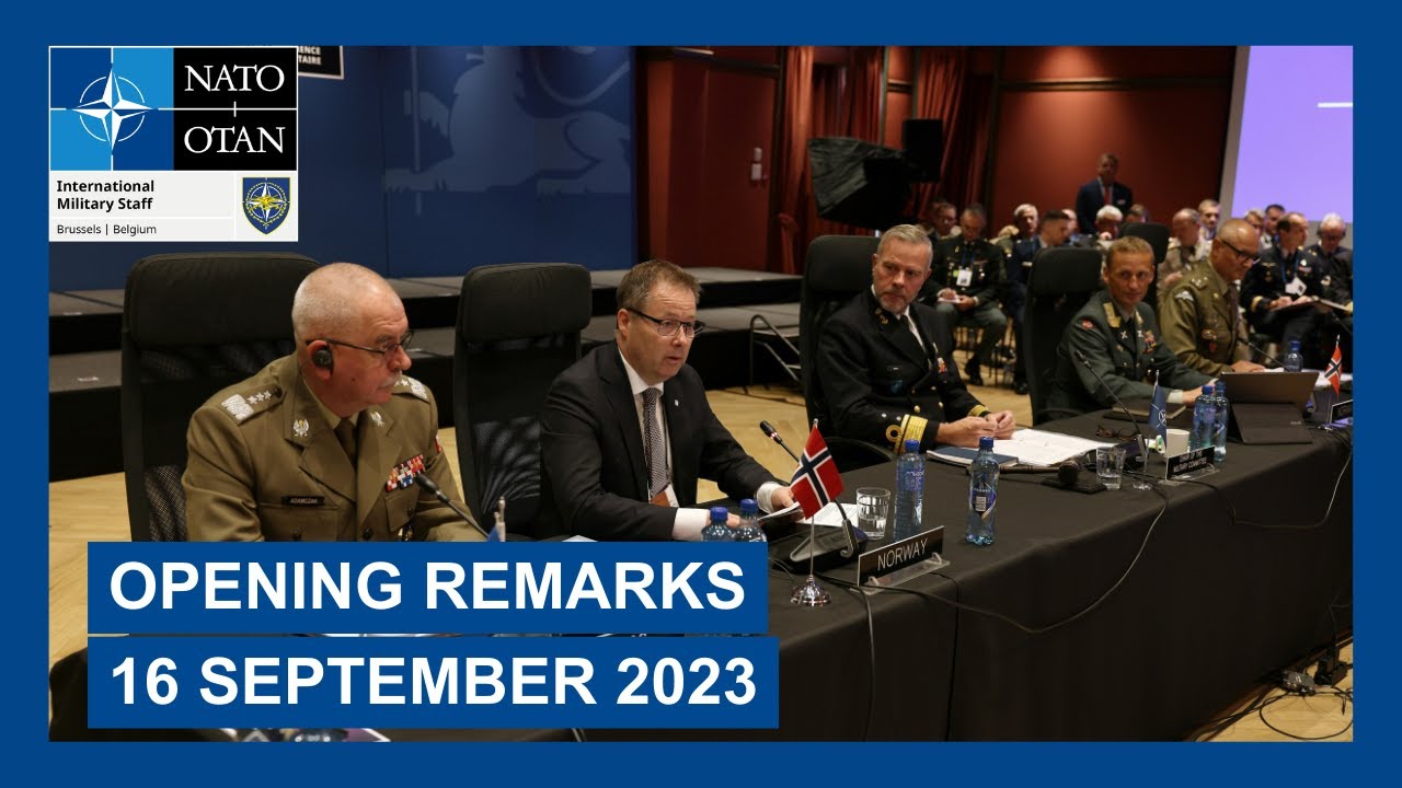 Opening Remarks at the NATO Military Committee Conference, 16 September 2023, Oslo, Norway