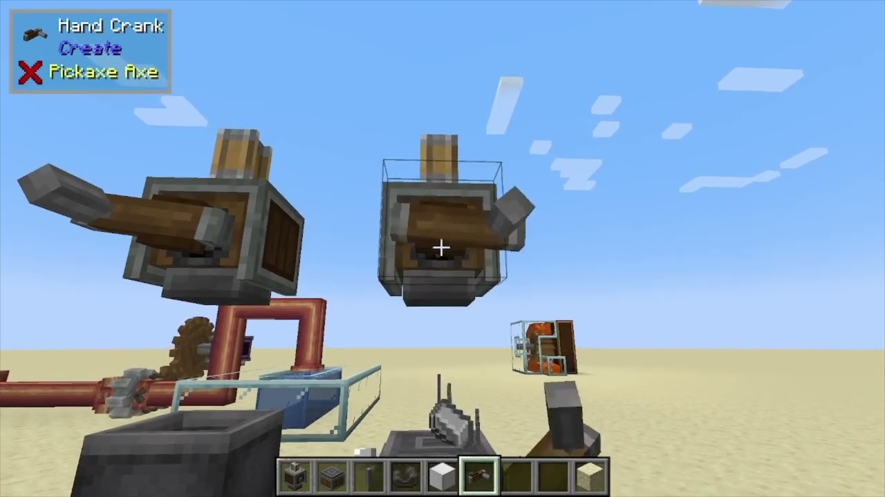 Create mod: Mechanical press