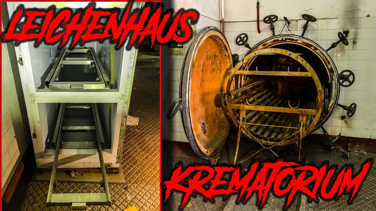 Leichenhaus und Krematorium aus den 50 er Jahren im verlassenen Krankenhaus l Lost Places Italien