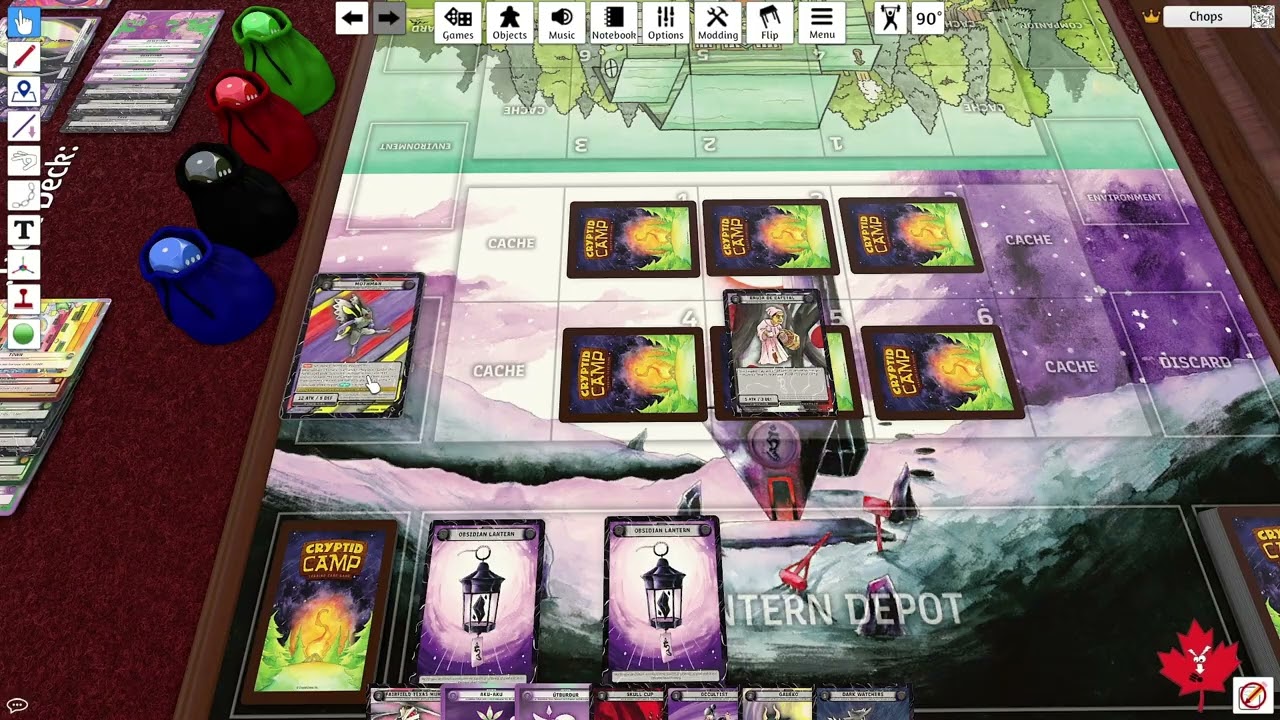 Cryptid Camp Tutorial Episode 2 Objectives,setup,phase