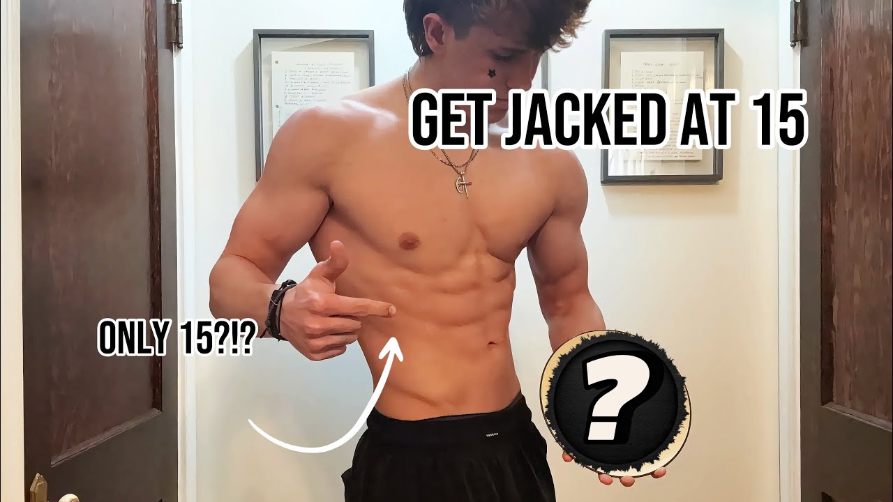The diet I use to get JACKED at 15 years old 