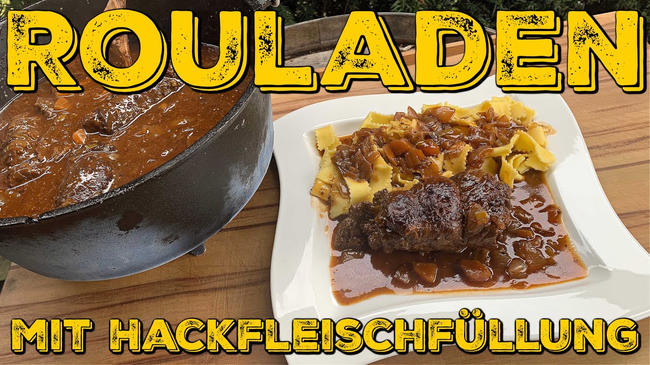 ROULADEN MIT HACKF&Uuml;LLUNG